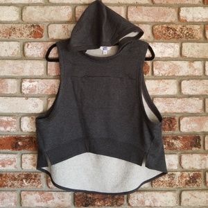 Hi-low hooded JoyLab sleeveless sweatshirt